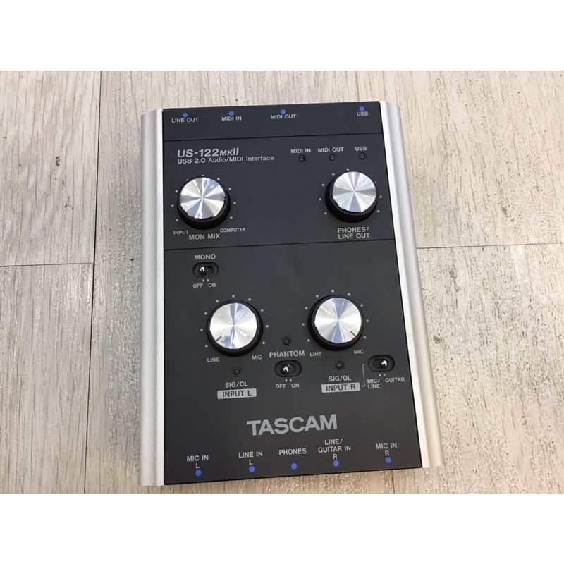 sound interface Tascam รุ่น is-122 mkII มือสอง