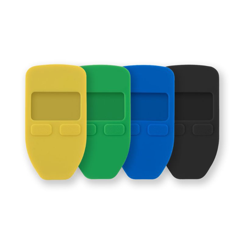 Case Trezo One  TREZOR Hardware Wallet เคสกระเป๋าบิทคอยน์ของแท้( Black)