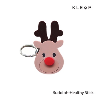 KlearObject Healthy stick - Rudolph ที่กดปุ่มอนามัย ที่กดลิฟท์ กดปุ่ม ATM แท่งกดปุ่มอะคริลิค กวางเรนเดียร์ : K510