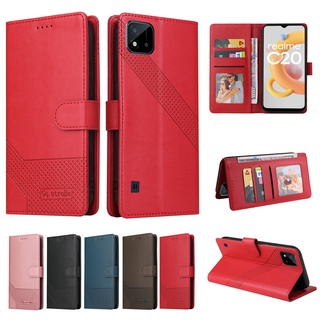 Case for Realme C20 / Realme C11 2021  009 เคสโทรศัพท์มือถือหนัง สําหรับ