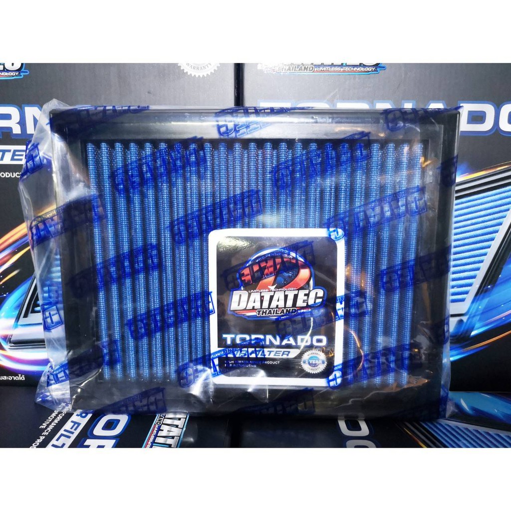 (แท้100%)กรองอากาศ DATATEC TORNADO NISSAN NAVARA NP300 ปี2014-2020 / AIR FILTER