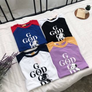 เสื้อoversize
ลาย GOD GOOD