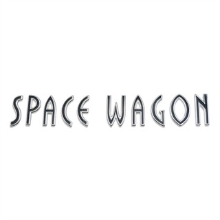 โลโก้ ติดท้าย เรซิน "Space Wagon" Size: 24cm*4cm*0.2cm Space Wagon