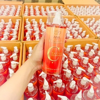 เซรั่มวิตามินซีสด พร้อมส่ง ตัวดังติ๊กต็อก Ana care vitamin C เร่งผิวขาว 500 มล.