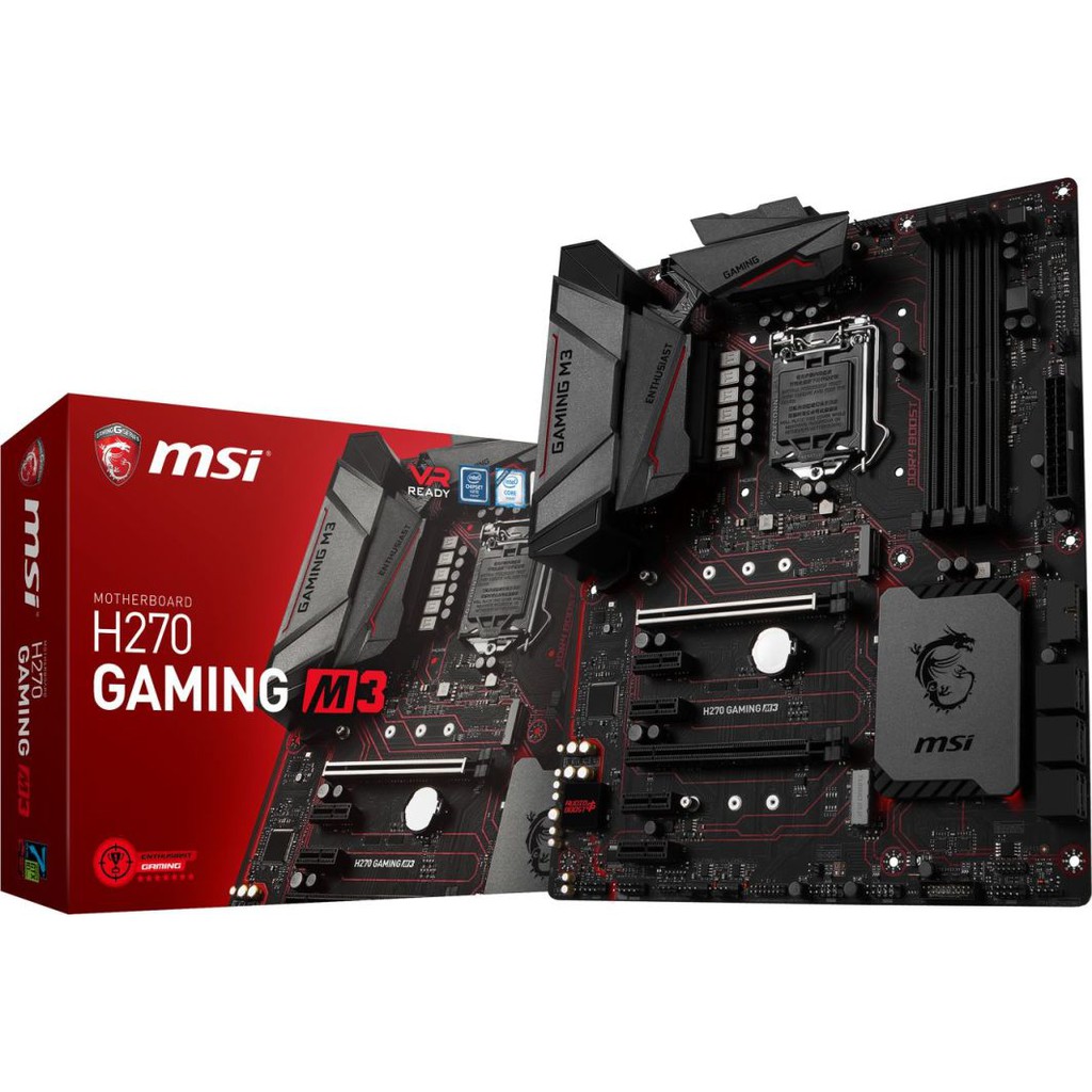 MAINBOARD (เมนบอร์ด) 1151 MSI H270 GAMING M3 DDR4 (KABY LAKE)