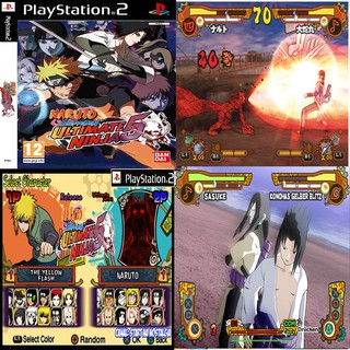 แผ่นเกมส์ PS2 (คุณภาพ) (ส่งไว)  Naruto Shippuden Ultimate Ninja 5