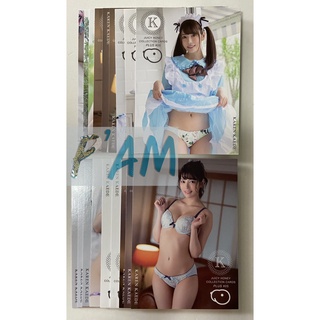 Juicy Honey Card ขายแยกใบแบบคอมพลีทเซ็ต ชุดละ 18 ใบ Karen Kaede, Julia, Mia Masuzaka, Yuna Ogura, Akari Neo, Moko Sakura