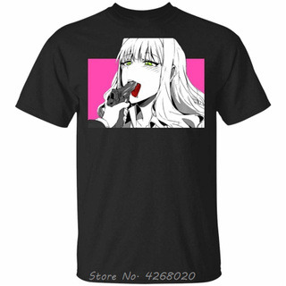 [S-5XL]เสื้อยืด พิมพ์ลายอนิเมะ Ecchi Dark Humor Manga Gun Taste Of Danger Ahegao Face 29Th 30Th 40Th 50Th สไตล์ฮาราจูกุ