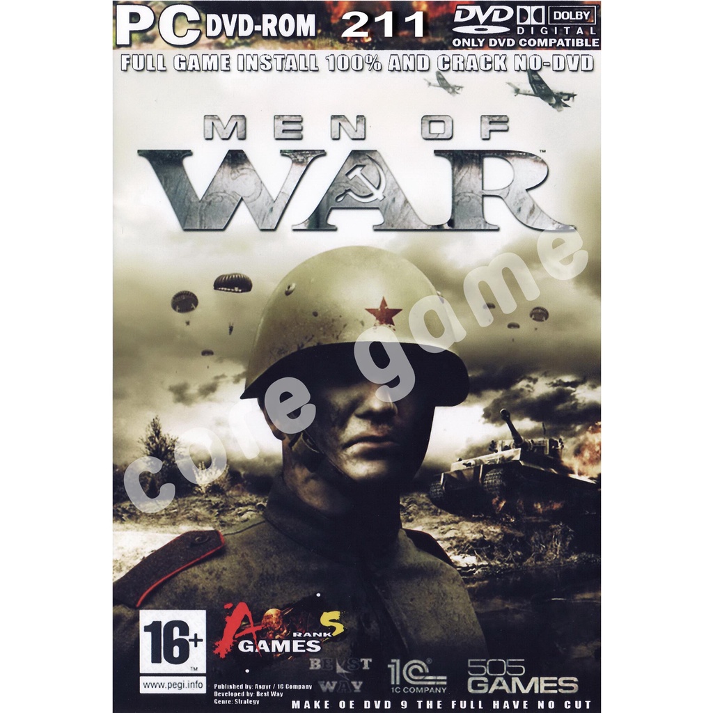 men of war (ติดตังง่าย) แผ่นเกมส์ เกมส์คอมพิวเตอร์ PC โน๊ตบุ๊ค