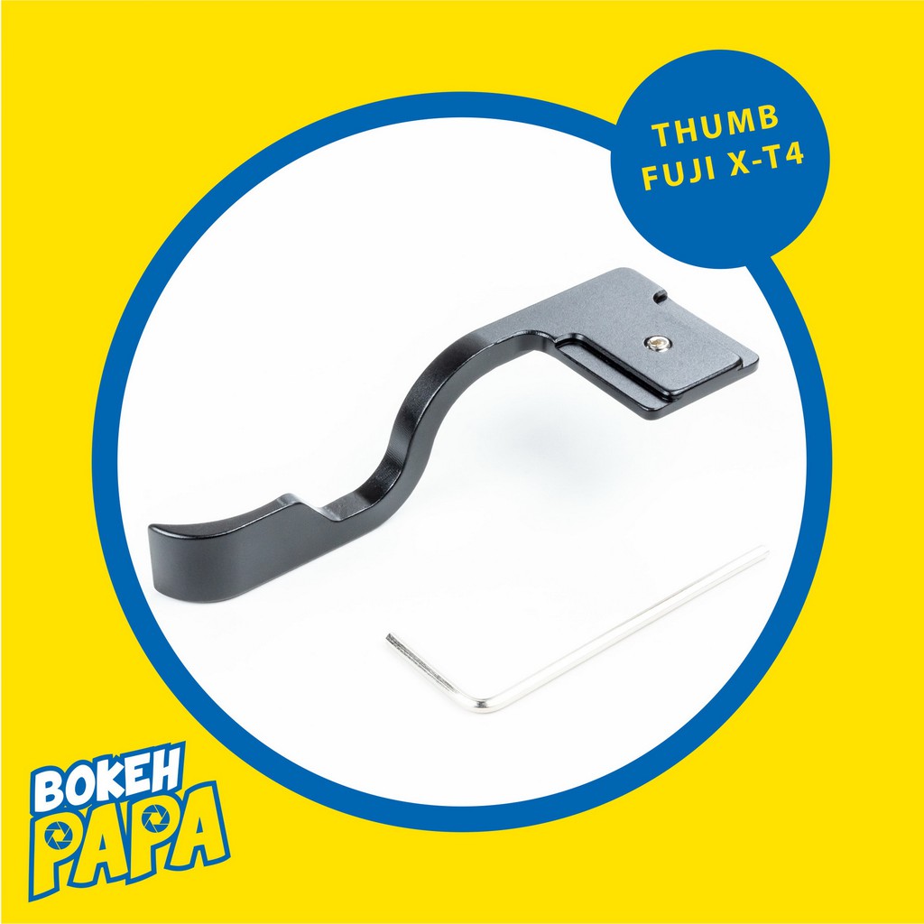 Thumb Up Grip สำหรับใส่กล้อง FUJI XT4 / XT5 ( Thumb Grip FUJI XT-4 / XT-5 ) ( XT 4 / XT 5 ) ไม่บังปุ