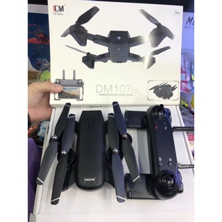 โดรนบังคับ โดรนติดหล้อง Dm107s มีกล้อง 2 ตัว