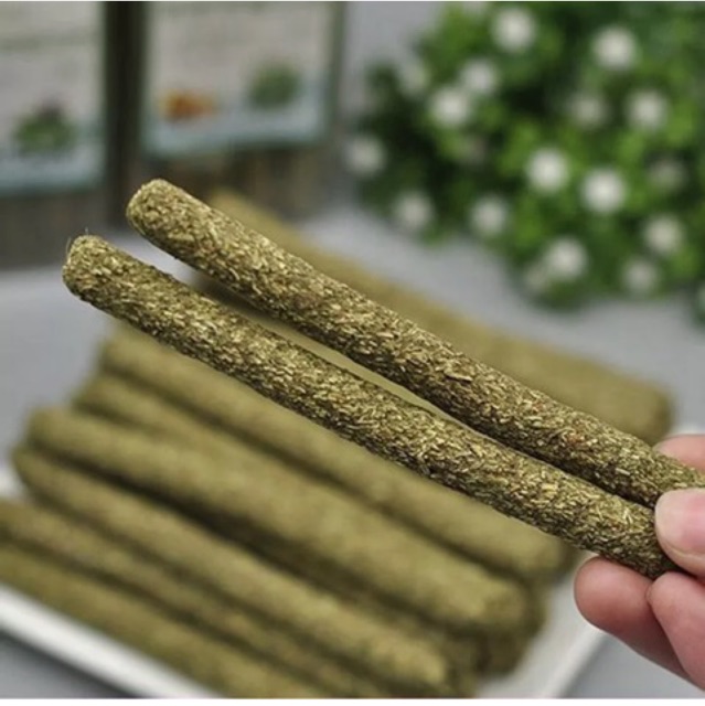 ใหม่: คุ๊กกี้หญ้าผสมผลไม้ สำหรับสัตว์ฟันแทะขนาดเล็ก / ถุง(5 แท่ง) 35.-/กล่อง(25แท่ง)125.- - รูปที่ 3