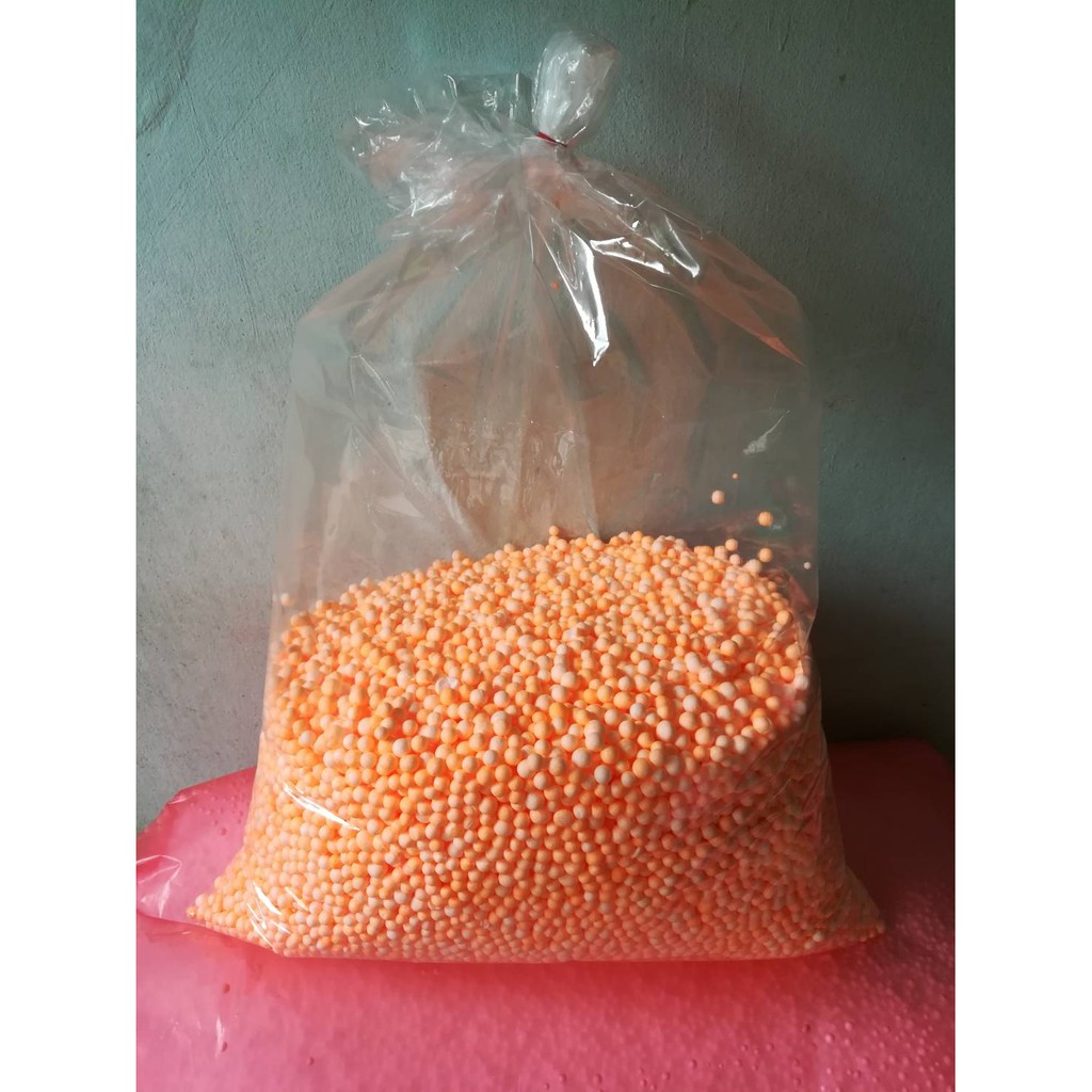 เม็ดโฟม No.5 สีส้ม (500 กรัม.)