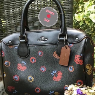 💕 COACH MINI BENNETT SATCHEL WITH PRIMROSE FLORAL PRINT   มี