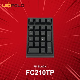 คีย์บอร์ดตัวเลข LEOPOLD FC210TP PD Black ประกันศูนย์ 1 ปี