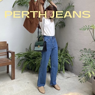 ENDOFMARCH | PERTH JEANS 🧵กางเกงยีนส์ทรงกระบอกตรง ตัดด้ายสี