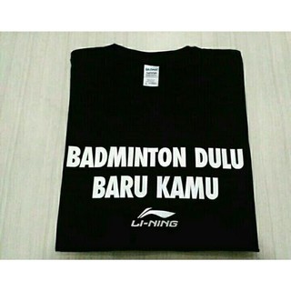 เสื้อยืด COMBED 30S DISTRO BADMINTON First You LINING!!!