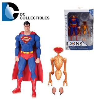 DC Collectibles  DC Comics Icons - Superman - The Man of Steel Action Figure