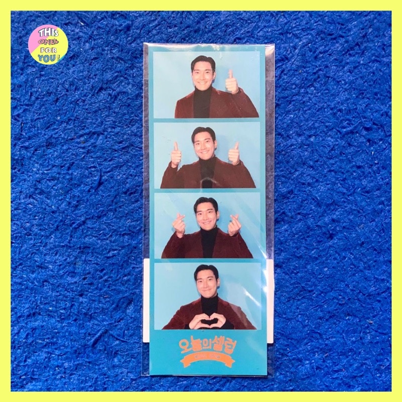 [READY] SIWON SUPER JUNIOR OFFICIAL 4 CUT PHOTO STRIP THE RENAISSANCE COMMERCE SHOW WEB SMTOWN&STORE