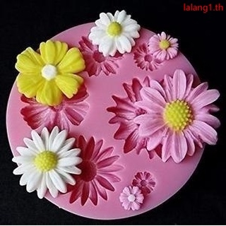 fondant sugarcraft แม่พิมพ์เค้กช็อคโกแลตรูปดอกไม้