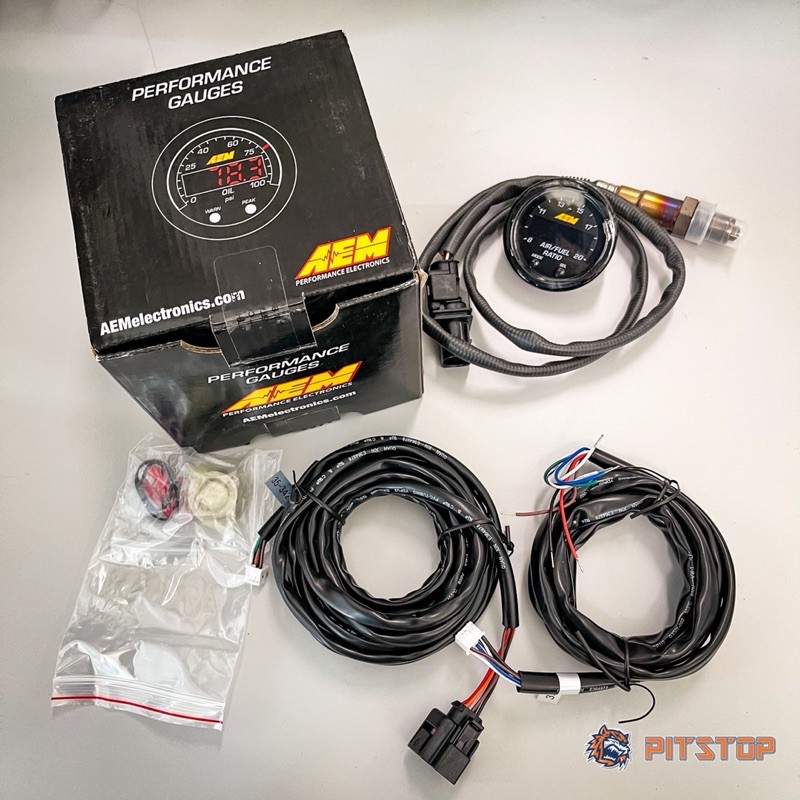 AEM X-SERIES WIDEBAND UEGO AR SENSOR คอนโทรลเลอร์ GAUGE