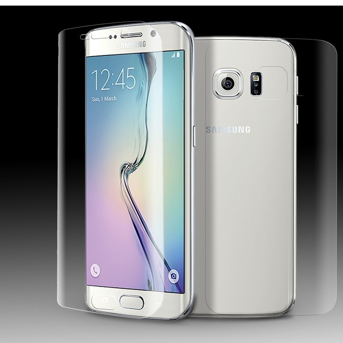 ฟิล์มกันรอย แบบนิ่ม เต็มจอหน้าและหลัง ซัมซุง เอส6เอดจ์ พลัส Pet Full Front &amp; Back for Samsung Galaxy S6 edge Plus (5.7")