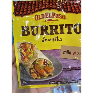 ซอสผงปรุงรส ตรา โอลด์ เอล พาโซ 40 g. Durrito Spice Mix ( Old El Paso Brand )