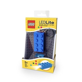 พวงกุญแจไฟฉาย LEGO BLUE Brick Keylight