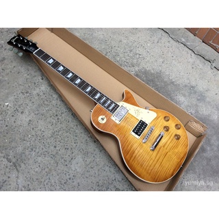 Gibson 1959 Jimmy Page กีตาร์ไฟฟ้า ไม้มะฮอกกานี โครเมี่ยม ฮาร์ดแวร์หยก จูนเนอร์ สไตล์วินเทจ