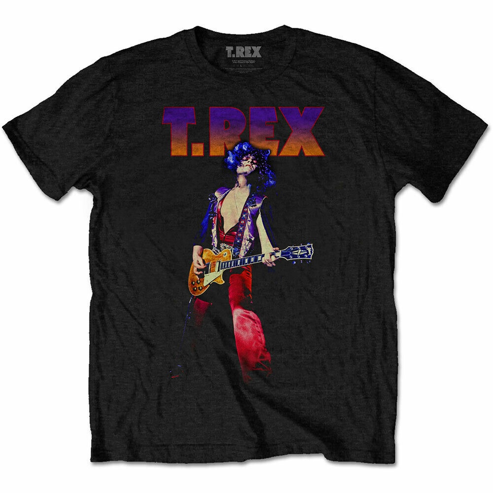 เสื้อยืดผู้ชายเทรนด์มาแรง T-Rex Marc Bolan Guitar Poes Rock Official s -
							
							ชื่อโชว์ 269