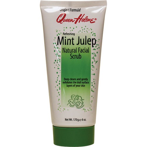 QUEEN HELENE :: Mint Julep Natural Facial Scrub สครับทำความสะอาดล้ำลึก ขจัดสิ่งอุตตัน