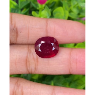 พลอย ทับทิม (Ruby Sapphire) 10.70 กะรัต (Cts.) พลอยแท้ อัญมณีมงคลประจําวันเกิด