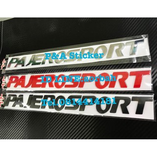 พลาสติกชุปโครเมี่ยม PAJEROSPORT สำหรับติดกันแมลงฝากระโปรงรถ MITSUBISHI PAJEROSPORT