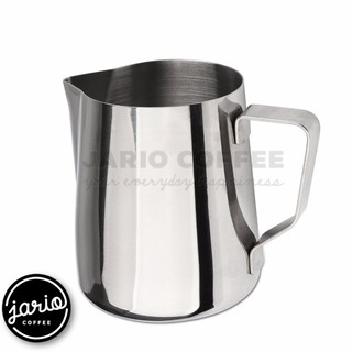 เหยือกตีฟองนม สีเงิน 350ml/600ml พิชเชอร์ ถ้วยตีฟองนม สแตนเลส Stainless Milk Pitcher