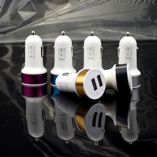 ที่เสียบ usb ที่เสียบแบตในรถยนต์ usb หัวชาร์จในรถ ชาร์จแบตในรถ Charger car