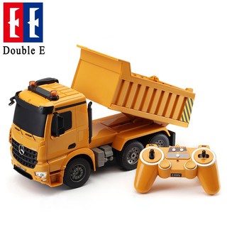 รถดั้มป์บังคับ Double Eagle Mercedes Benz Arocs Dump Truck Scale 1/20 Remote 2.4GHz