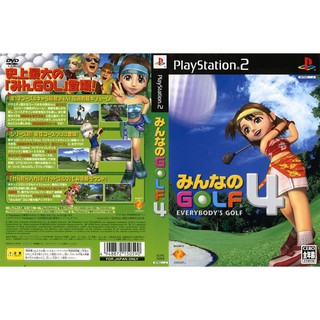 MINNA NO GOLF 4 [PS2 JP : DVD5 1 Disc]