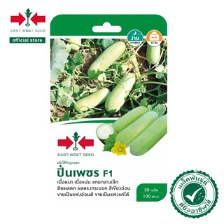 ศรแดง เมล็ดพันธุ์แฟงไส้ตัน ปิ่นเพชร F1 (East-West Seed)  เมล็ดพันธุ์ผัก เมล็ดพันธุ์ ผักสวนครัว ตราศรแดง