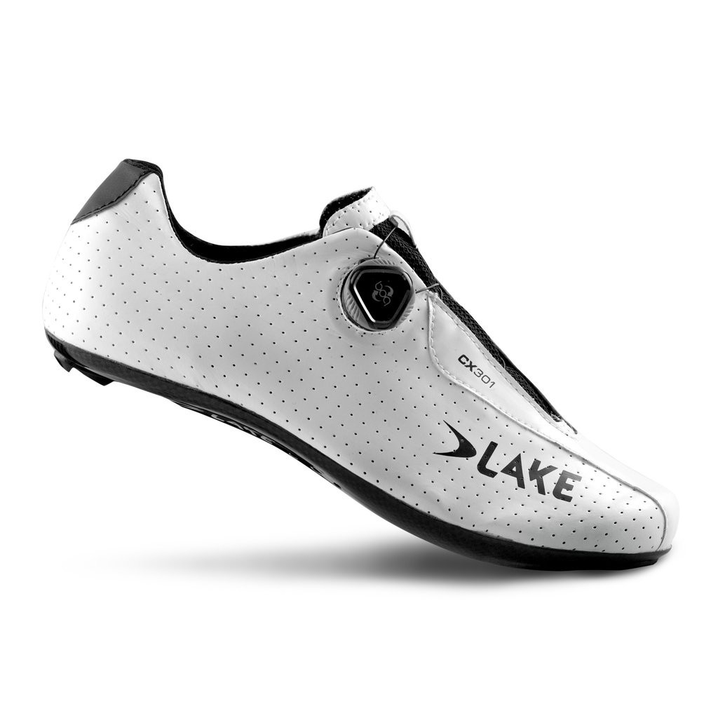(ลดล้างสต๊อก) รองเท้าเสือหมอบ LAKE รุ่น CX301-W White  SIZE 36 ของแท้ 100%
