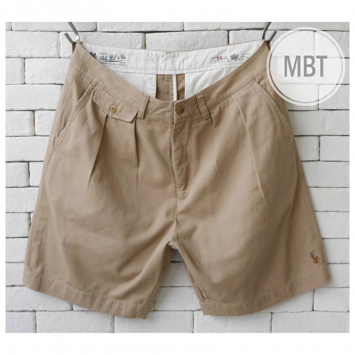POLO RALPH LAUREN X BEAMS CHINO SHORT PANTS กางเกงขาสั้น