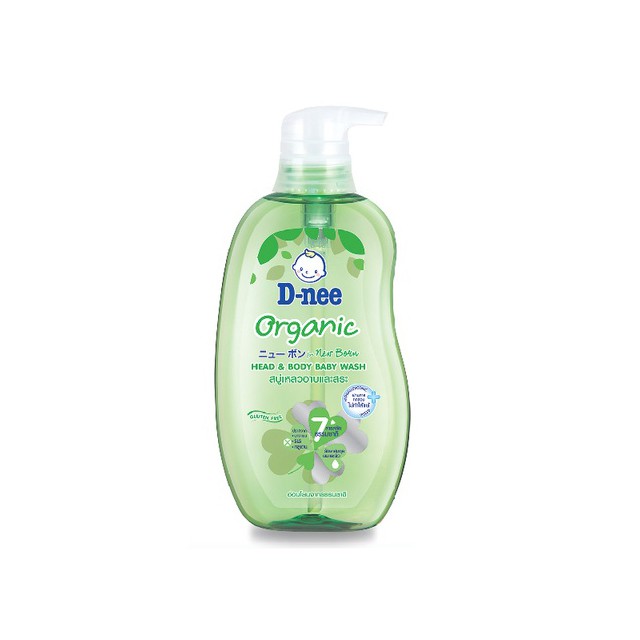 D-nee ดีนี่ เฮดแอนด์บอดี้ เบบี้วอช ครีมอาบน้ำดีนี่สูตรออร์แกนิค 380 มล. #3