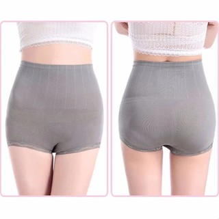 กางเกงในเก็บพุง กางเกงในลดไขมัน สีเทา Munafie Underware Pant Color Grey