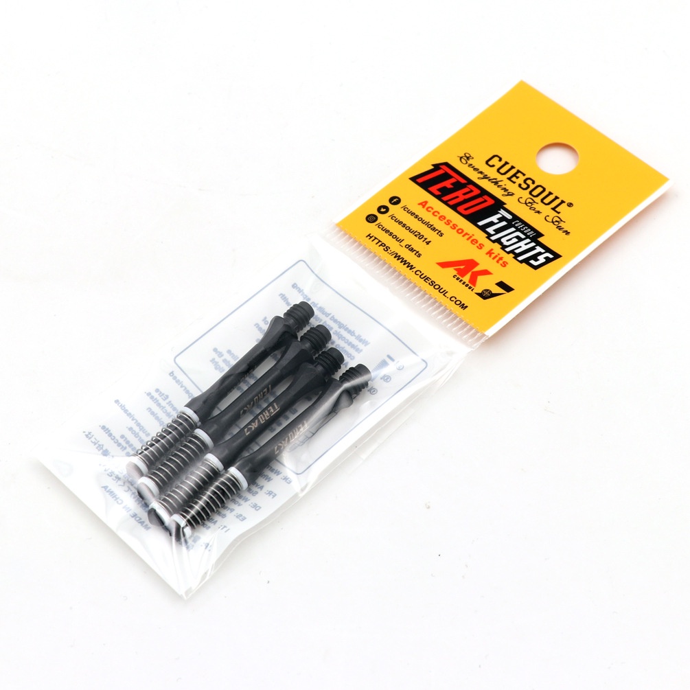 Cuesoul AK7 เพลาลูกดอก บางมาก สําหรับลูกดอกปลายเหล็ก และลูกดอกปลายนิ่ม ชุดละ 4 ชิ้น