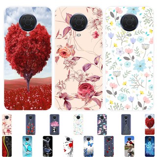 Nokia G20 เคสซิลิโคน Soft Case Painted Nokia G20 G 20 Silicone เคส