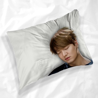 ปลอกหมอนอิง ลายศิลปินเกาหลี Lee Min Ho Li MinHo สีบลอนด์ สําหรับเป็นของขวัญ