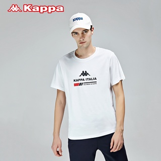 Kappa เสื้อยืดลําลอง แขนสั้น คอกลม พิมพ์ลาย สําหรับผู้ชาย K0B32TD32D