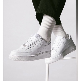 2 2 ลดอีก 200 ใส่ MS200FEB พร้อมส่ง ของแท้100Nike Air Force 1 '07 TRIPLE WHITE img 2