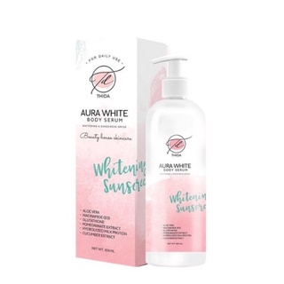 Thida Aura White Body Serum โลชั่นธิดา ออร่าไวท์ ขนาด 300 ml.