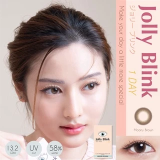 คอนแทคเลนส์รายวัน Jolly Blink แพคเกจรวม 3 สี Moony, Sunkissed, Earth Grey