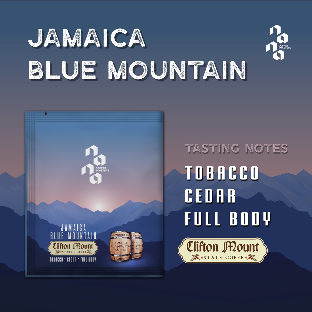 Nana Coffee Roasters - กาแฟดริป drip bag คั่วอ่อน แบบซอง - Jamaica Blue Mountain